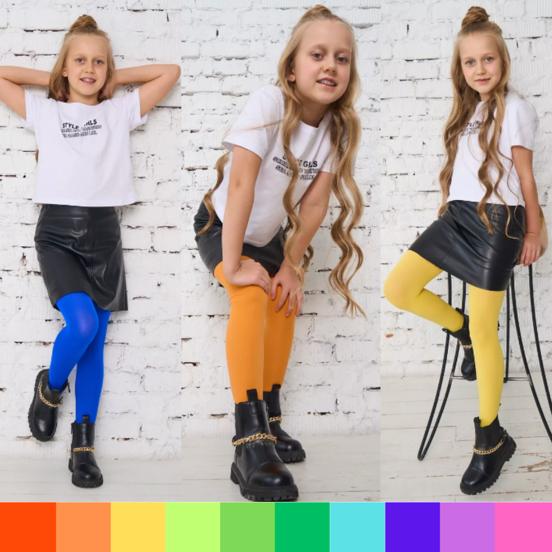 Babeekids Colorful Girls Tights