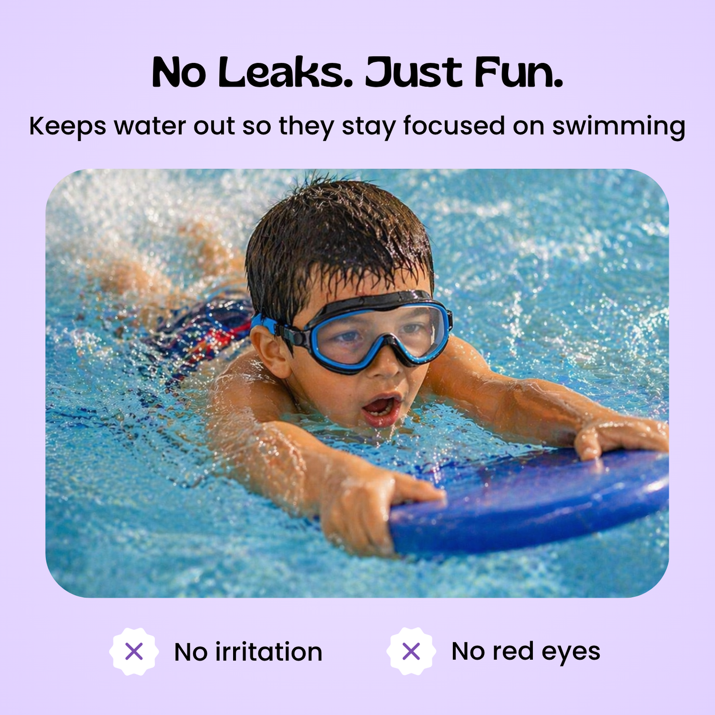 AquaEyes™ Clip-On Swim Goggles