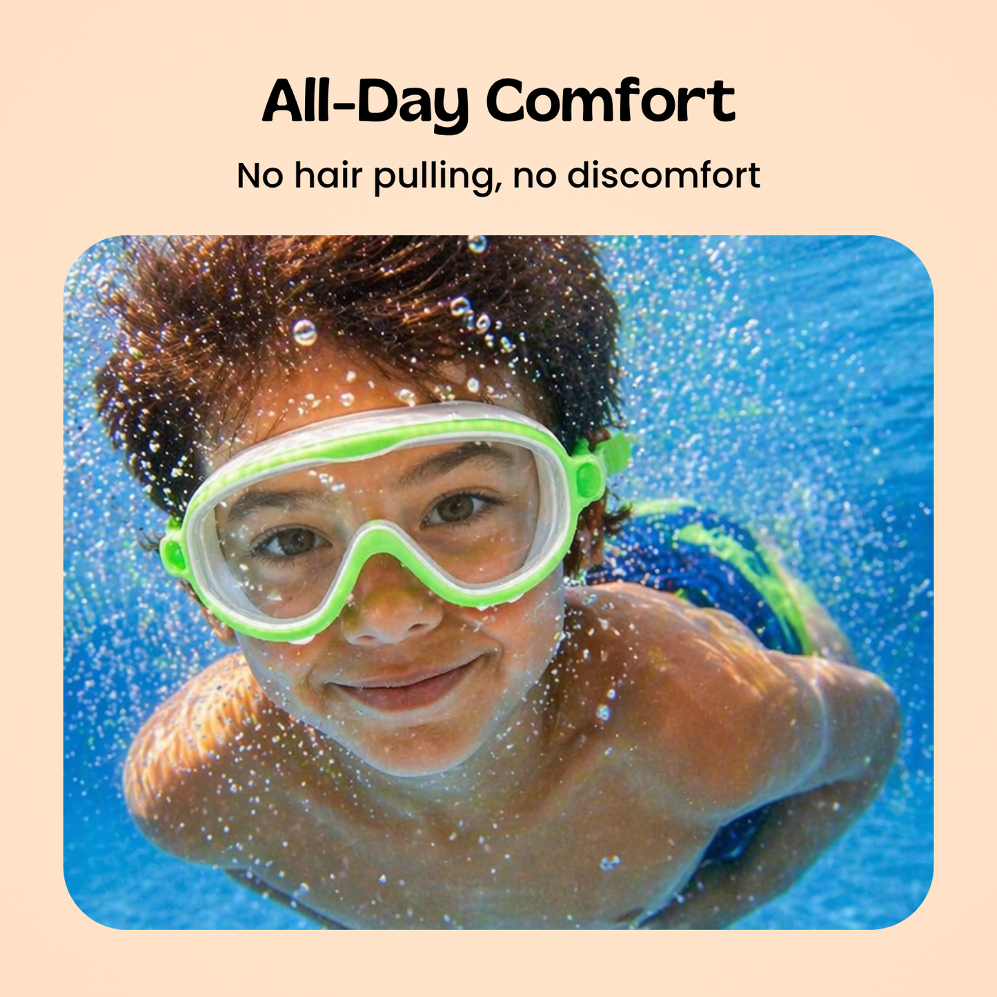 AquaEyes™ Clip-On Swim Goggles