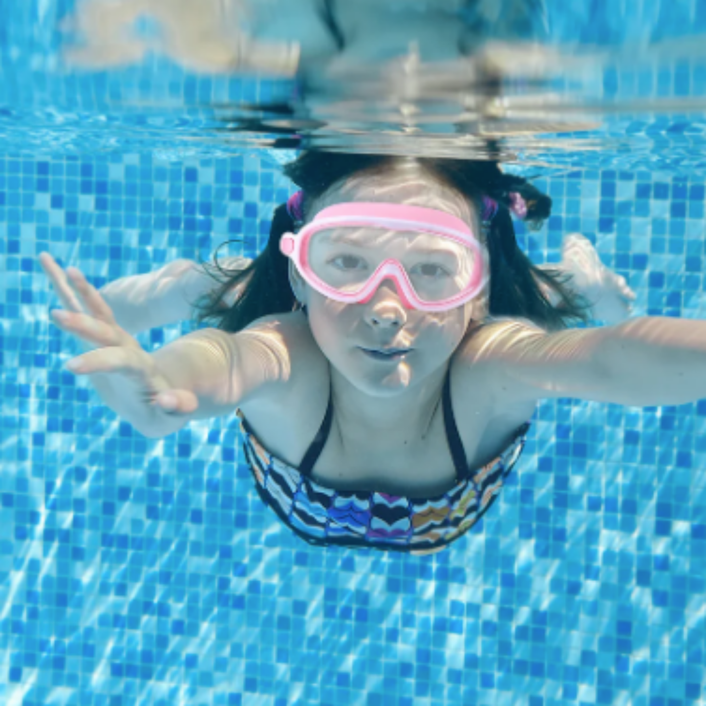 AquaEyes™ Clip-On Swim Goggles