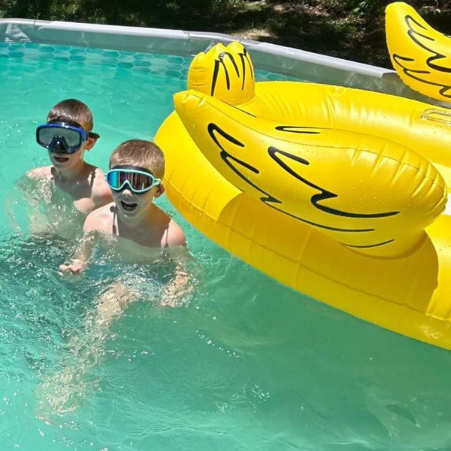 AquaEyes™ Clip-On Swim Goggles