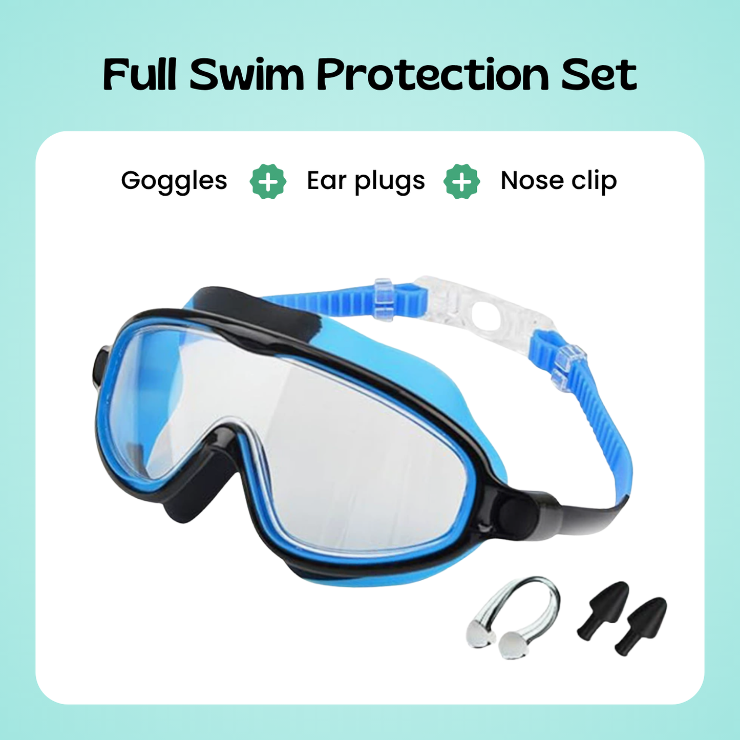 AquaEyes™ Clip-On Swim Goggles