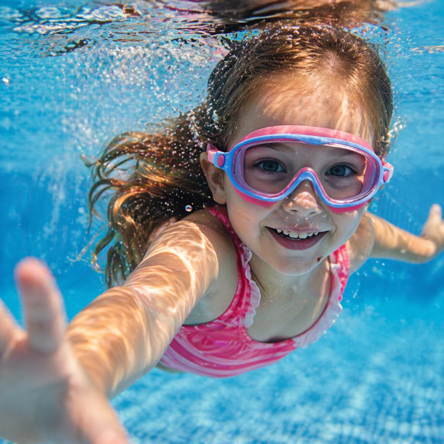 AquaEyes™ Clip-On Swim Goggles
