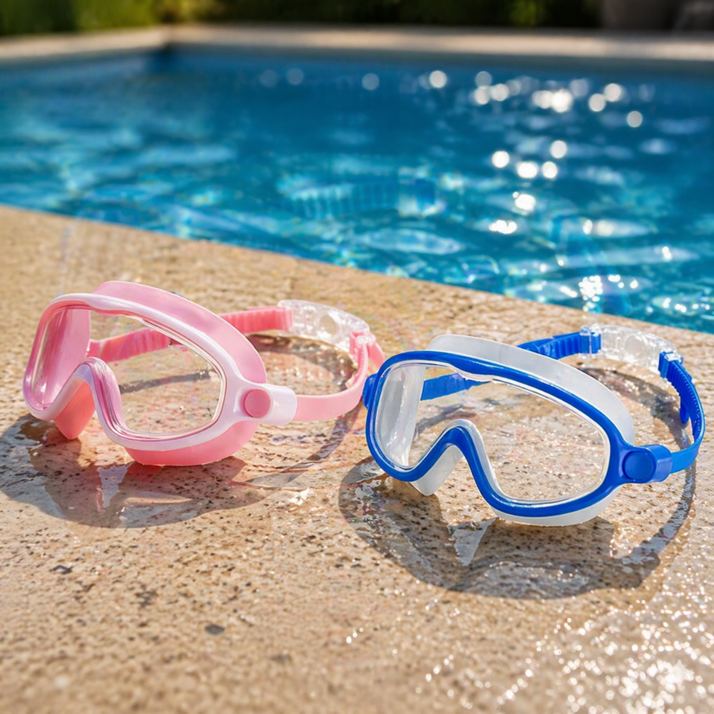 AquaEyes™ Clip-On Swim Goggles