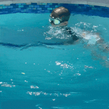 AquaEyes™ Clip-On Swim Goggles