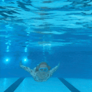 AquaEyes™ Clip-On Swim Goggles