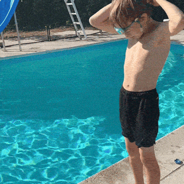 AquaEyes™ Clip-On Swim Goggles