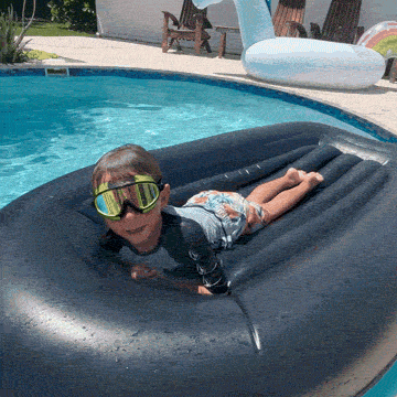 AquaEyes™ Clip-On Swim Goggles